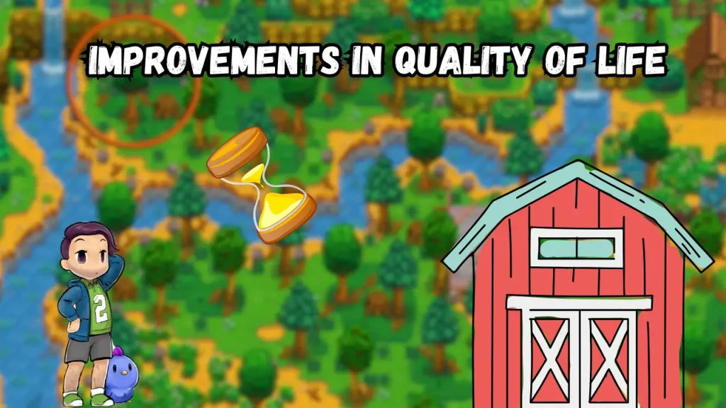 Stardew Valley Updates and New Features 2 Improvements in Quality of Life banner picture